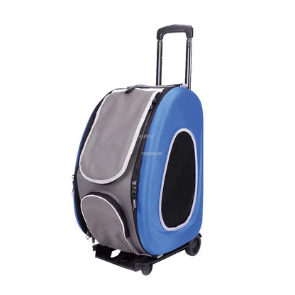 PawPorta 4-in-1 Foldable Pet Stroller – The Stylish Ride for Pets on the Go